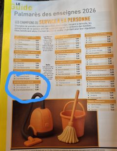 Numéro 1 du secteur de l'entretien de la maison !